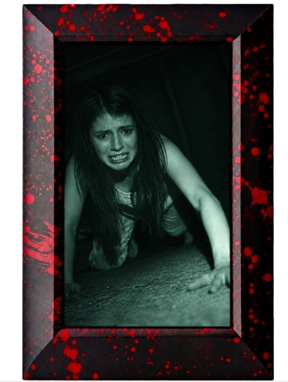 Paranormal activity 00s Horror Movie Haunted Thriller Ghosts Ghost Framed Art